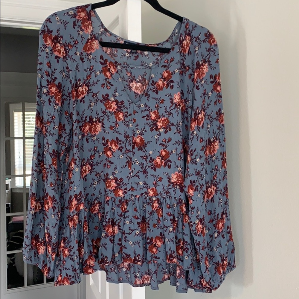 Floral blouse